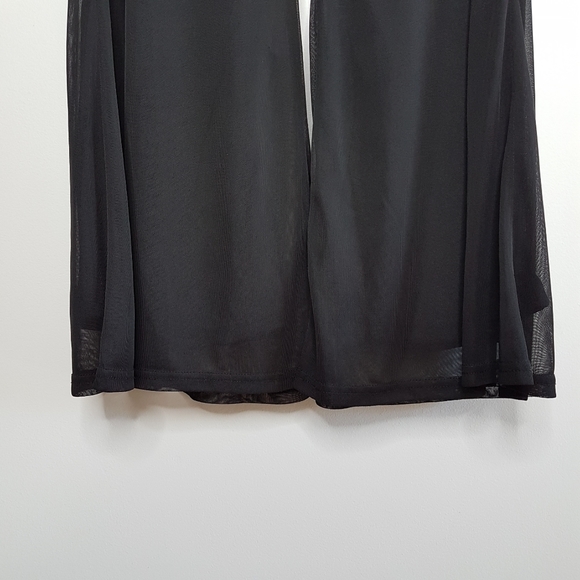 🌏 JESSICA • Vintage Sheer Pants with Lining • Sz Medium - Picture 5 of 13